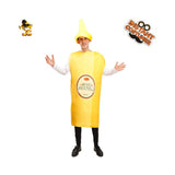 Mustard Adult Cosplay Costume Halloween Carnival Party Suit