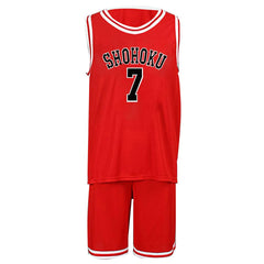 Anime SLAM DUNK #7 Miyagi Ryota Cosplay Basketball Jersey Sets Summer Cool Casual Streetwear Clothes - INSWEAR