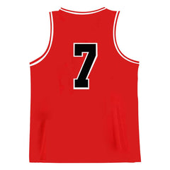 Anime SLAM DUNK #7 Miyagi Ryota Cosplay Basketball Jersey Sets Summer Cool Casual Streetwear Clothes - INSWEAR