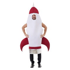 Rocket Jumpsuit Adult Space Costume Cosplay Outfits Halloween Carnival Suit