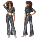Hippie Costumes Women Carnival Halloween Party Vintage Retro 1970s Disco Clothing Suit Rock Hippies Cosplay Outfits
