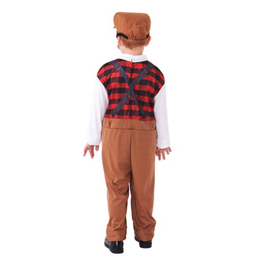 Grandpa Brown Cosplay Costume Outfits Halloween Carnival Suit For Kids