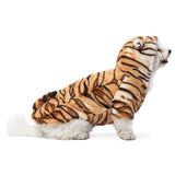 Cute Tiger Shape Pet Clothes Cosplay Soft Texture Dogs Hooded Coat Costume New Year Pets Supplies - INSWEAR