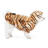 Cute Tiger Shape Pet Clothes Cosplay Soft Texture Dogs Hooded Coat Costume New Year Pets Supplies - INSWEAR