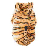 Cute Tiger Shape Pet Clothes Cosplay Soft Texture Dogs Hooded Coat Costume New Year Pets Supplies - INSWEAR