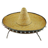 Giant Jumbo Sombrero Hat Zapata Straw Spanish Mexican Adult Costume Accessory - INSWEAR