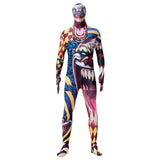 Halloween Adult Men Full Body Lycra Spandex Horror Clown Zentai Suit Cosplay Costumes - INSWEAR