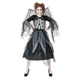 Halloween Women Devil Skull Angel Cosplay Fancy Performance Costume - INSWEAR