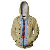 Unisex My Hero Academia Hoodies Rody Soul Cosplay Hooded Sweatshirt Casual Streetwear Clothing Lounge Wear - INSWEAR