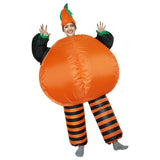 Adult Child's Inflatable Pumpkin Halloween Cosplay Costume - INSWEAR