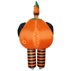 Adult Child's Inflatable Pumpkin Halloween Cosplay Costume - INSWEAR