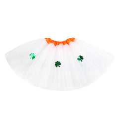 Adult Women St. Patrick's Day Tutu Dress Halloween Carnival Dress Costumes Outfits - INSWEAR