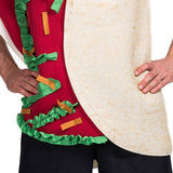 Halloween Men Lightweight Mexican Taco Fancy Cosplay Costume - INSWEAR