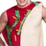Halloween Men Lightweight Mexican Taco Fancy Cosplay Costume - INSWEAR