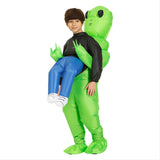 Alien Inflatable Costumes Fancy Costume Halloween Cosplay Fantasy Costume for Kids - INSWEAR