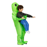 Alien Inflatable Costumes Fancy Costume Halloween Cosplay Fantasy Costume for Kids - INSWEAR