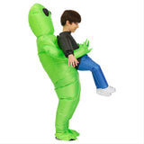 Alien Inflatable Costumes Fancy Costume Halloween Cosplay Fantasy Costume for Kids - INSWEAR