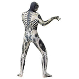 Halloween Adult Men Full Body Lycra Spandex Horror Skull Zentai Suit Cosplay Costumes - INSWEAR