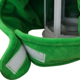 Plush Frog Hat Cap Frog Ears Costume Fuzzy Furry Animal Hats Party Photo Booth Props for Kids and Adults - INSWEAR