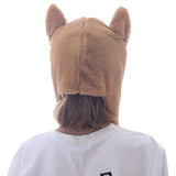 Funny Plush Corgi Hat Cap Party Gift Halloween Christmas Novelty Party Dress up Cosplay - INSWEAR