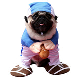 Pets Halloween Stand-Up Costume Rugby Sportswear Funny Costume for Dogs& Cat Kitten - INSWEAR