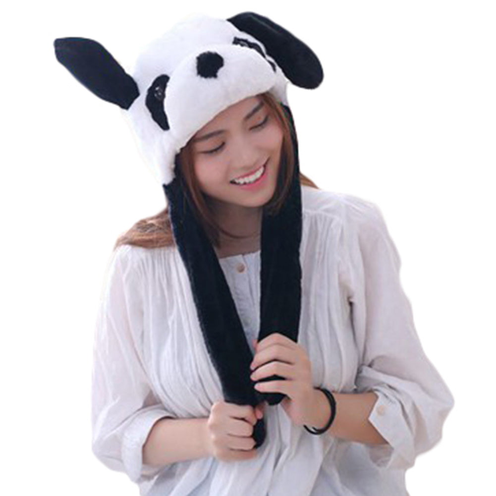 Funny Plush Panda Hat Cap Party Gift Halloween Christmas Novelty Party Dress up Cosplay - INSWEAR