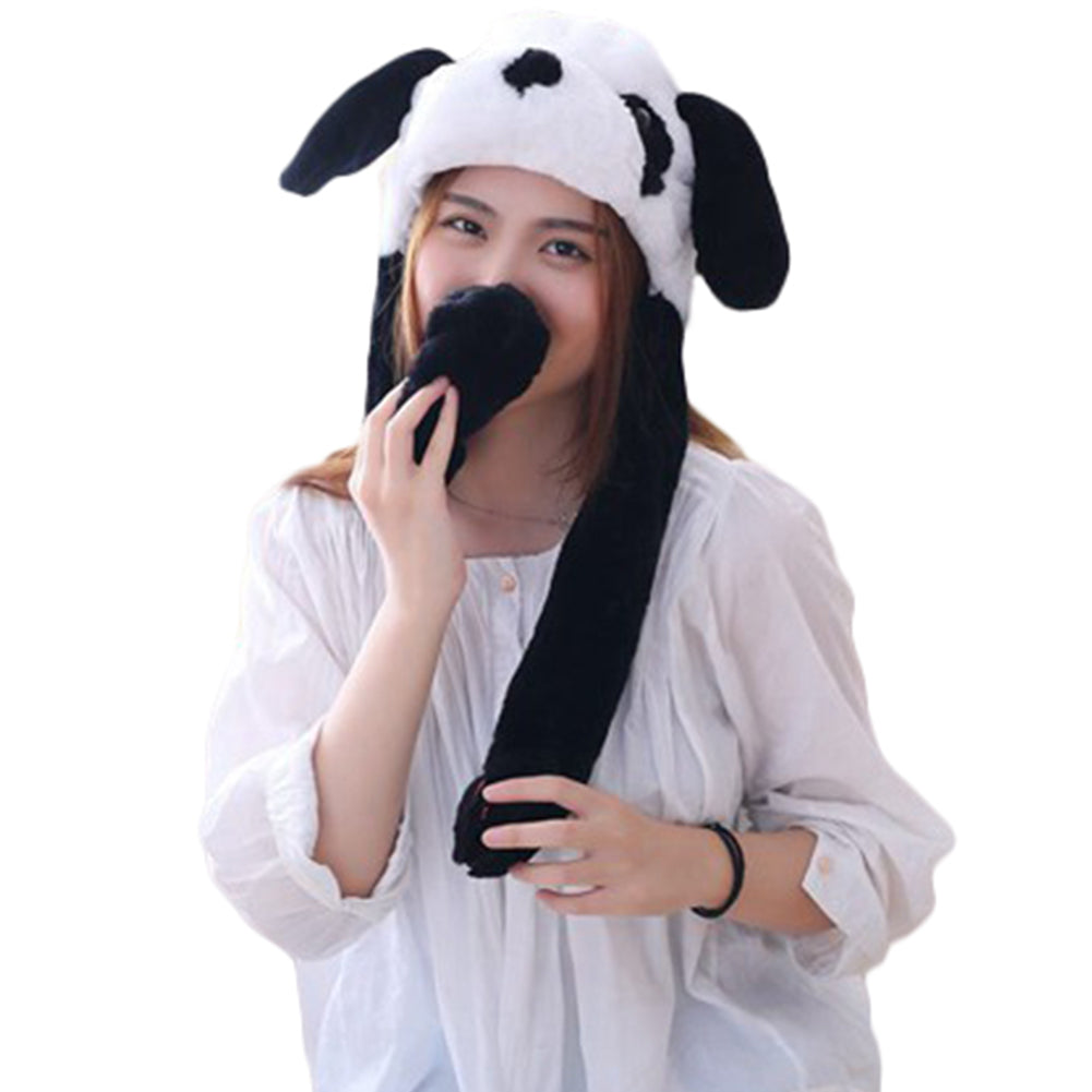 Funny Plush Panda Hat Cap Party Gift Halloween Christmas Novelty Party Dress up Cosplay - INSWEAR