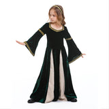 Girls Medieval Court Dress Costumes Cosplay Retro Gown Fancy Victorian Vintage Dresses - INSWEAR