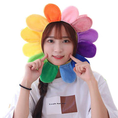 Halloween Party Funny Games Celebration Festival Performance Sunflower Dance Headgear Props - INSWEAR