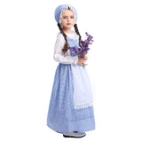 Girls Costume Deluxe Prairie Dress for Halloween Costume Dress Up Party - INSWEAR