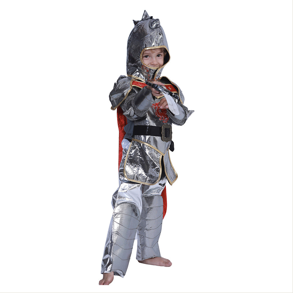 Boys Halloween Costume Medieval Knight Stage Role Play Cosplay Costume - INSWEAR