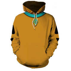 Unisex Scooby-Doo Cosplay Hooded Sweatshirt Casual Streetwear Pullover Hoodie - INSWEAR