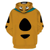 Unisex Scooby-Doo Cosplay Hooded Sweatshirt Casual Streetwear Pullover Hoodie - INSWEAR