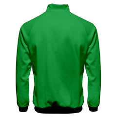 Unisex St. Patrick's Day 3D Print Zipper Jacket Costume Sweatshirt Stand Collar Hoodie Coat - INSWEAR