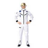 Men’s Astronaut Costume Spaceman Suit Halloween Adult Costumes Funny Cosplay Party Stage Performance - INSWEAR