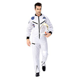 Men’s Astronaut Costume Spaceman Suit Halloween Adult Costumes Funny Cosplay Party Stage Performance - INSWEAR