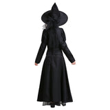 Girls Black Witches Dress Costumes Cosplay Halloween Party Dress Costume - INSWEAR