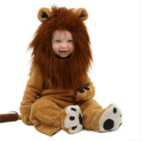 Halloween Toddler Wizard of Oz Deluxe Lion Costume Baby Kids Animal Halloween Cosplay Costumes Jumpsuits - INSWEAR