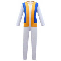 The Super Mario Bros. Movie Toad Kids Jumpsuit Outfits Halloween Carnival Suit Cosplay Costume