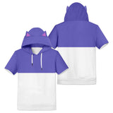 Unisex The Owl House Hooded Tshirt Luz Noceda Cosplay 3D Printing Short Sleeve Spring T-shirt Tops - INSWEAR