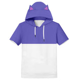 Unisex The Owl House Hooded Tshirt Luz Noceda Cosplay 3D Printing Short Sleeve Spring T-shirt Tops - INSWEAR
