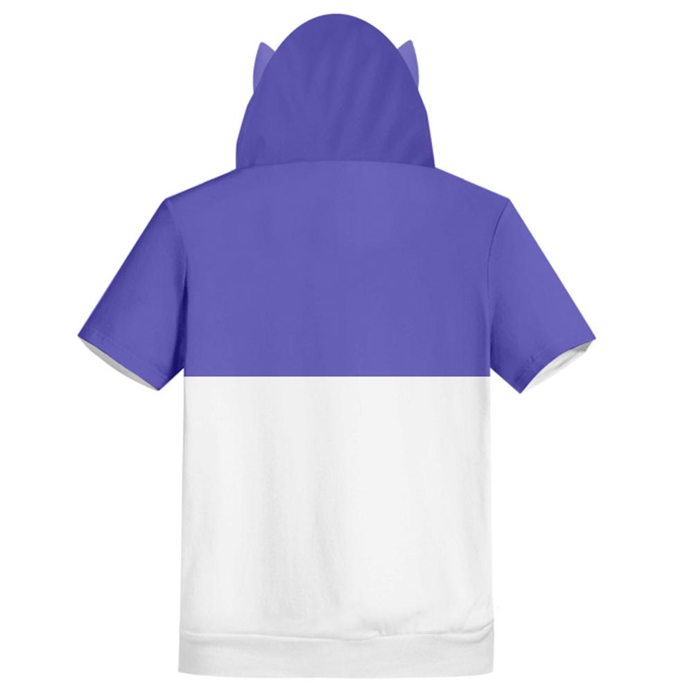 Unisex The Owl House Hooded Tshirt Luz Noceda Cosplay 3D Printing Short Sleeve Spring T-shirt Tops - INSWEAR