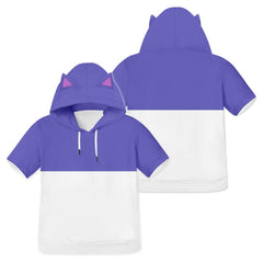 Kids The Owl House Hooded Tshirt Luz Noceda Cosplay 3D Printing Short Sleeve Spring T-shirt Tops - INSWEAR