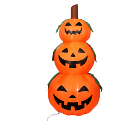 Halloween Self-Inflatable Pumpkins Yard Art Decoration - INSWEAR