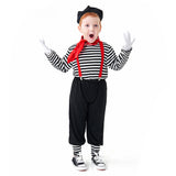 Children‘s Joker Cosplay Costume Kids Outfits  Halloween Carnival Party Suit