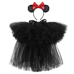 Mickey Mouse Kids Cosplay Costume Princess Mesh Dress Outfits Halloween Carnival Suit