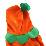 Pet Halloween Costumes Funny Pumpkin Cosplay Fleece Hoodie Coat Clothes Warm Jumpsuit Outfit Apparel - INSWEAR