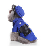 Pet Cute Policeman Costumes Cop Clothes Cosplay Dog and Cat Party Suits - INSWEAR