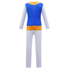 The Super Mario Bros. Movie Toad Kids Jumpsuit Outfits Halloween Carnival Suit Cosplay Costume