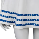 2023 Barbie Movie Margot Robbie Barbie Blue Dress Outfits Halloween Carnival Suit Cosplay Costume